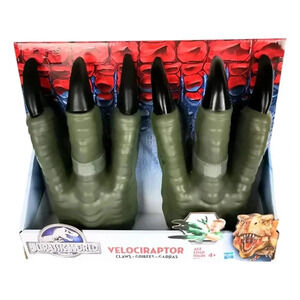 Nerf Jurassic World Dinosaur Velociraptor Soft Claws Set  Child Halloween